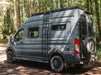 Flatline Van Co. 2023-2025 Ford Transit Trail Side Ladder High Roof – on the trail, image 2 of 7