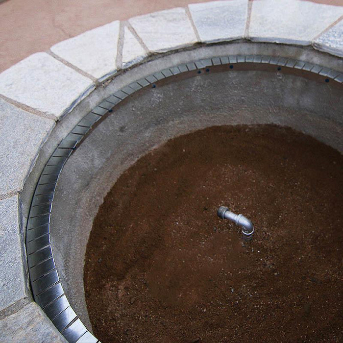 Form Fitting Fire Pit Ledge Starfire Designs