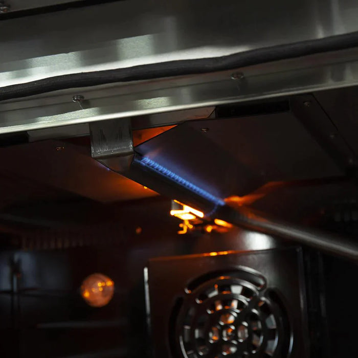 Forno 2-Piece Appliance Package - 48-Inch Gas Range  & 60-Inch Pro-Style Refrigerator in Stainless Steel (FBDL-019-04CAUS)