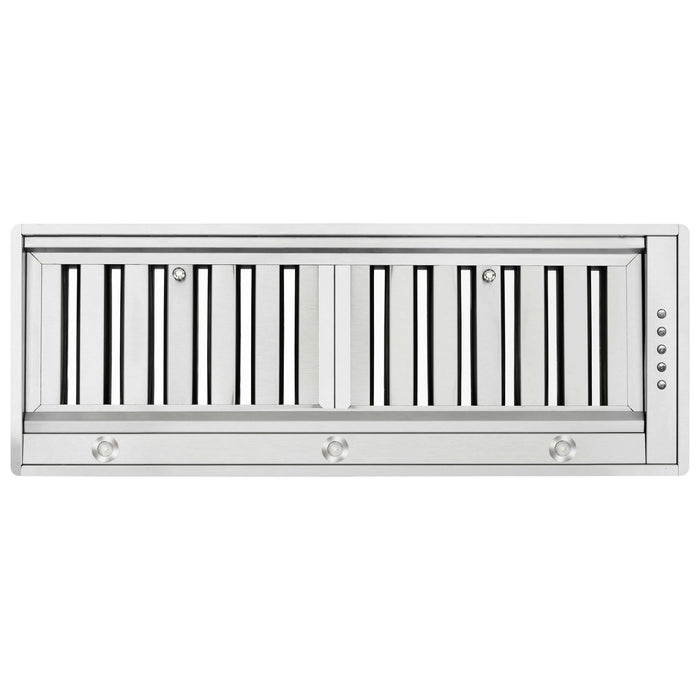 Forno Frassanito 30-Inch Recessed Range Hood Insert with 450 CFM Motor in Stainless Steel (FRHRE5346-30) FORNO