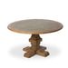 Park Hill Aged Zinc Top Round Dining Table EFT06093