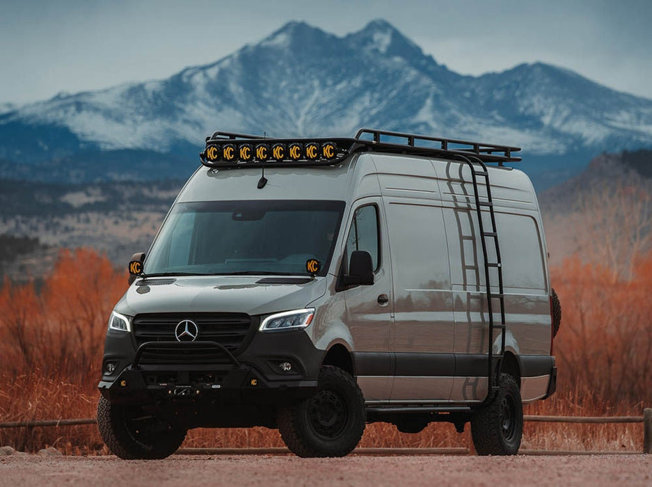 Flatline Van Co. 2007-2026 Mercedes-Benz Sprinter Van Side Ladder Wheel Wrap – image 4 of 11