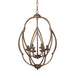 Park Hill Raleigh Bronze Chandelier ELH26164