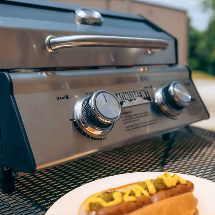 Monument Grills G22 | Stainless Tabletop Propane Gas Grill - View 10