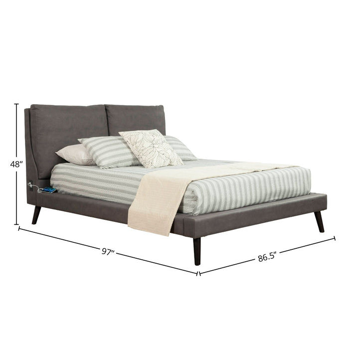 Alpine Furniture Gabriela Platform Bed