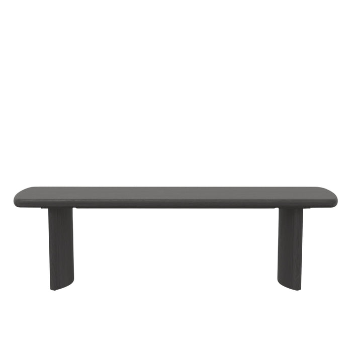 Alpine Furniture Gabrielle Bench, Black