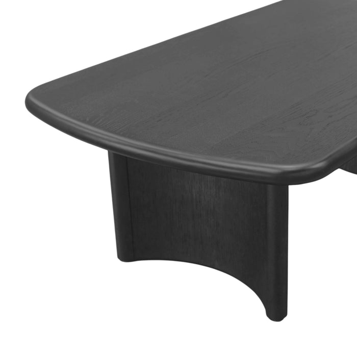 Alpine Furniture Cleo Gabrielle Coffee Table, Black