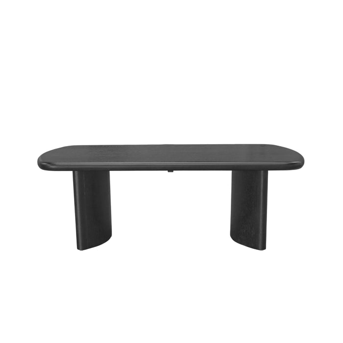 Alpine Furniture Cleo Gabrielle Coffee Table, Black