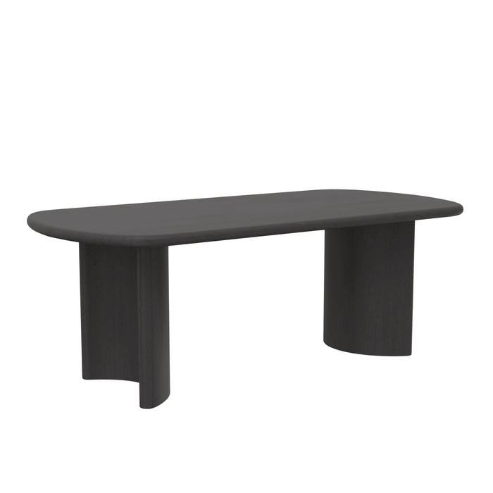Alpine Furniture Gabrielle Dining Table, Black