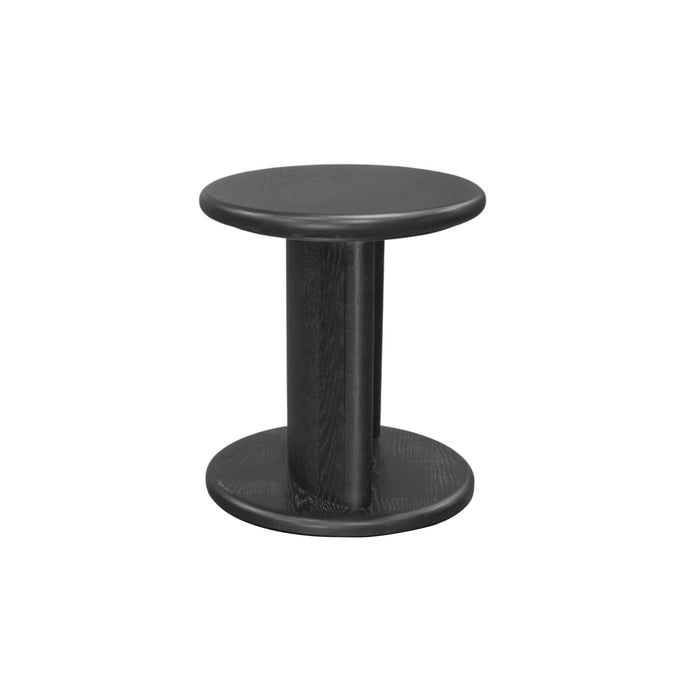Alpine Furniture Cleo Gabrielle End Table, Black