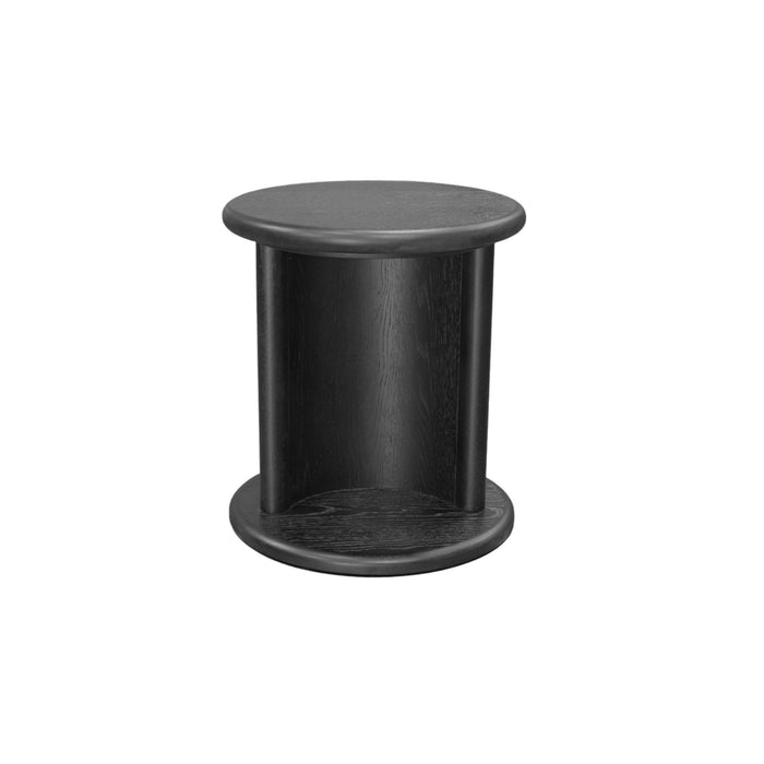 Alpine Furniture Cleo Gabrielle End Table, Black