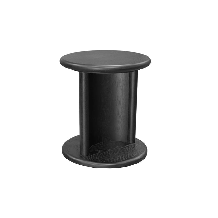 Alpine Furniture Cleo Gabrielle End Table, Black