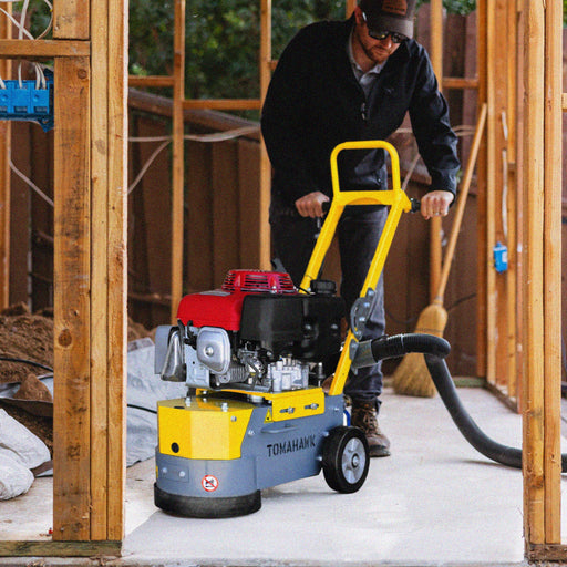Tomahawk Power 10" Honda Concrete Floor Grinder 10HP GXV390 Motor for Smoothing, Floor Prep, Coatings - Alternate View