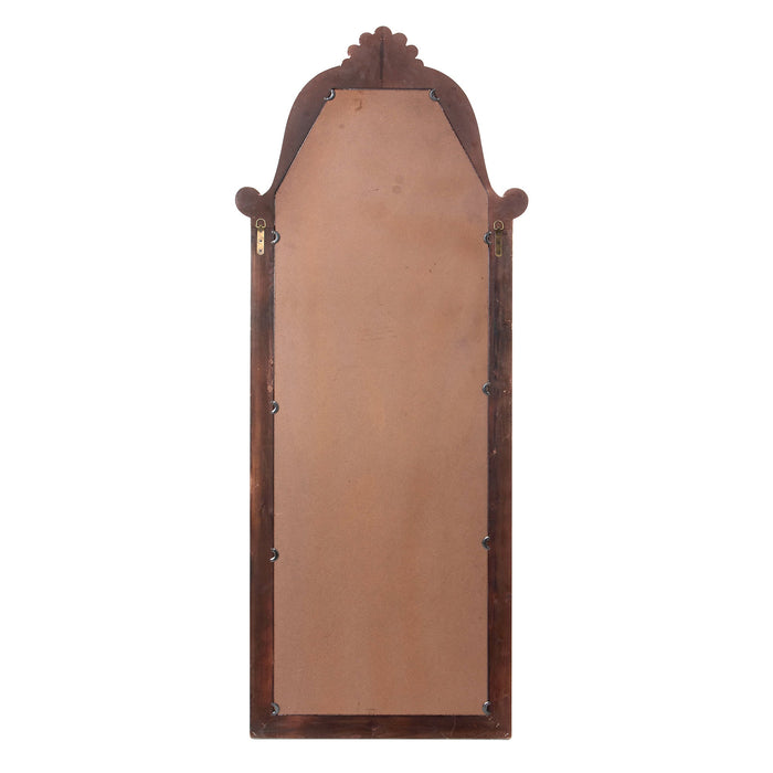 Park Hill Collection Vestibule Full-Length Carved Wood Mirror - Elegant Rustic Design for Glamorous Home Décor
