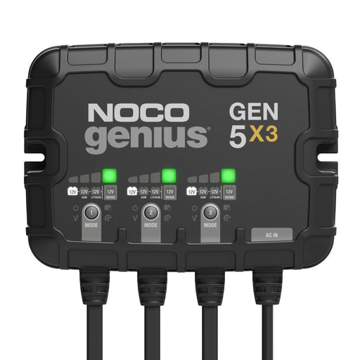 NOCO GEN5X3 12V 3-Bank 15A On-Board Battery Charger