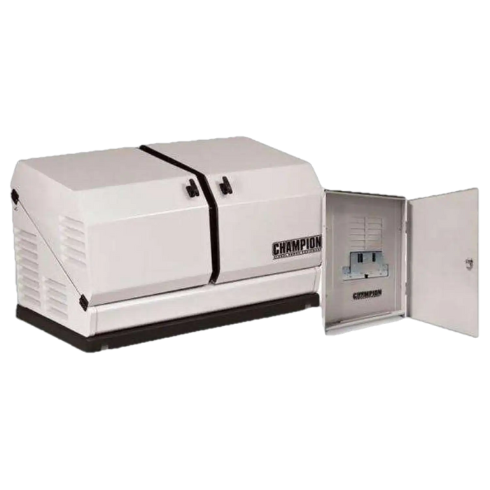 Champion 100179 Home Standby Generator 12.5kW Nema 3 Transfer Switch