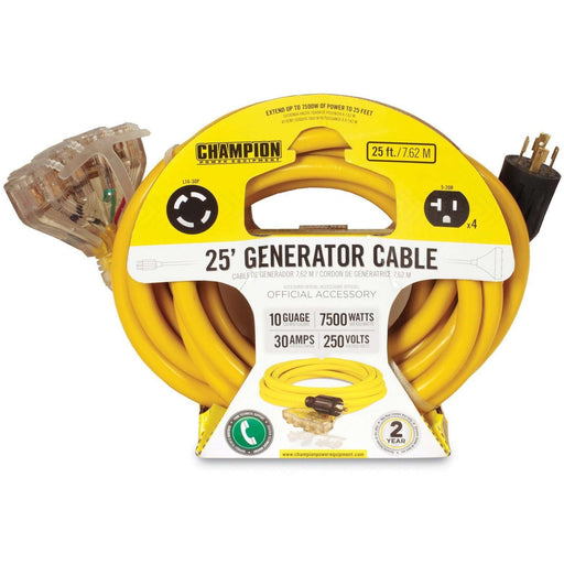 Champion 48036 25FT Generator Cord - Side View