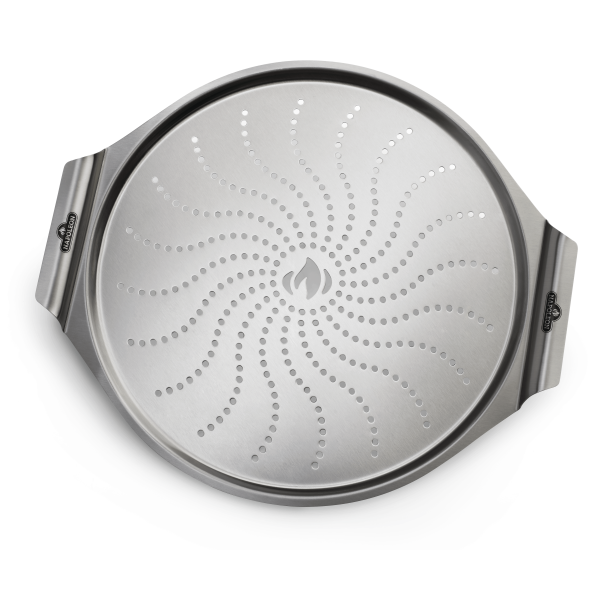 Napoleon 14 inch stainless steel pizza pan 56066