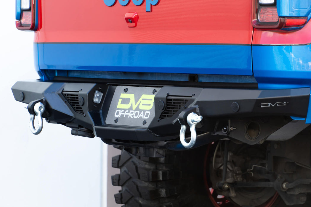 DV8 Offroad 2020-2026 Jeep Gladiator JT Spec Series Rear Bumper – dimensions diagram, image 8 of 18