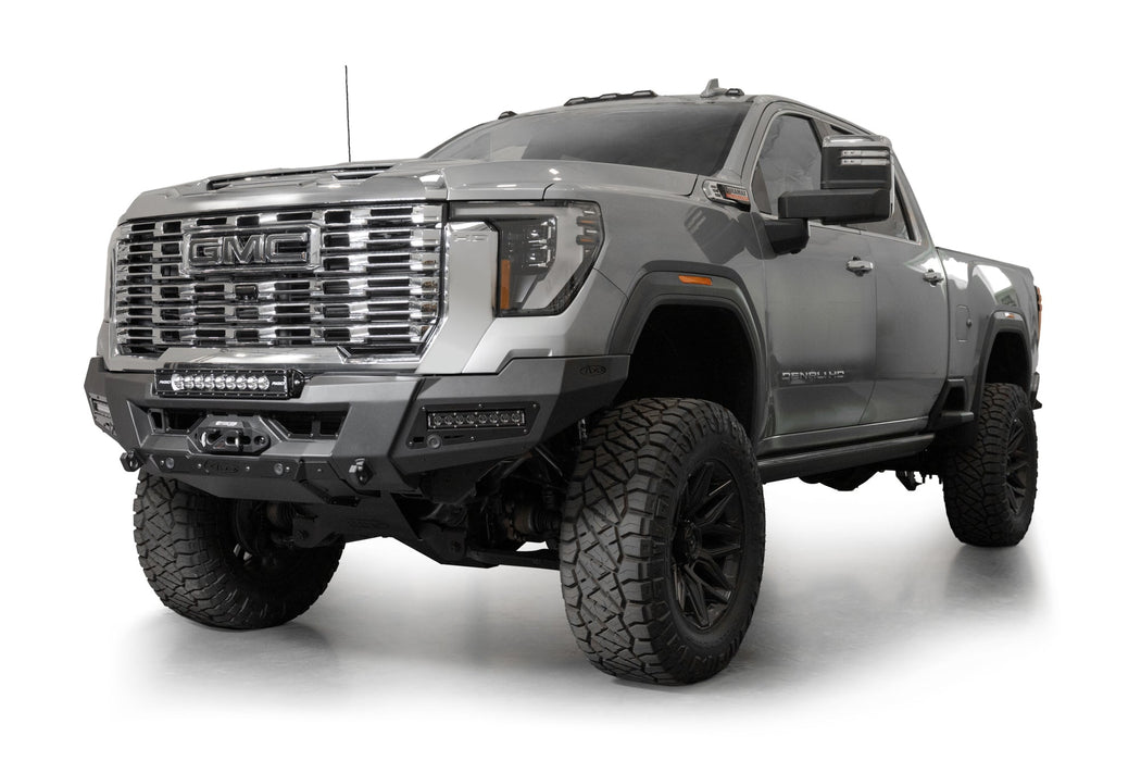 Addictive Desert Designs 2024-2026 GMC Sierra 2500/3500 HD Phantom Winch Front Bumper – product view, image 3 of 9
