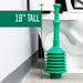Utility-Sink.com Bellows Accordion Toilet Plunger (Green) - Product Image 8