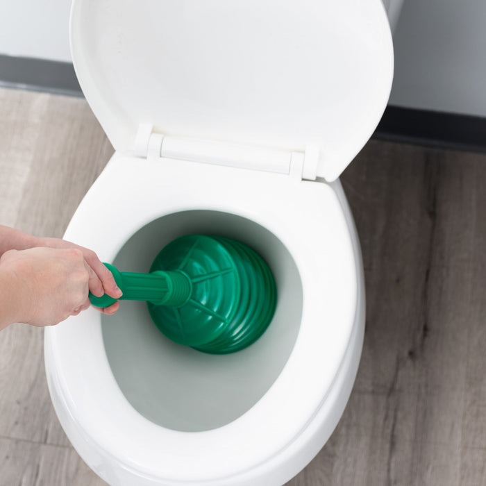 Utility-Sink.com Bellows Accordion Toilet Plunger (Green) - Product Image 9