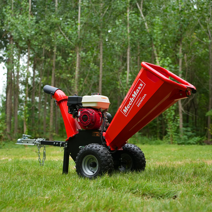 4" Honda Gasoline Engine Wood Chipper & 12" Stump Grinder Combo,  GS650 & SGR1500