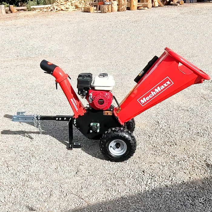 4" Honda Gasoline Engine Wood Chipper & 12" Stump Grinder Combo,  GS650 & SGR1500