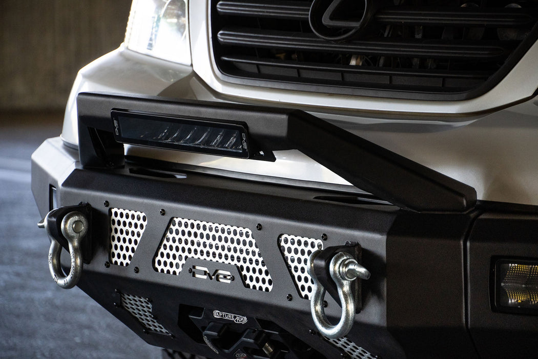 DV8 Offroad Bull Bar with LED Light Bar Mount For MTO & Spec Series Front Bumpers – image 8 of 17