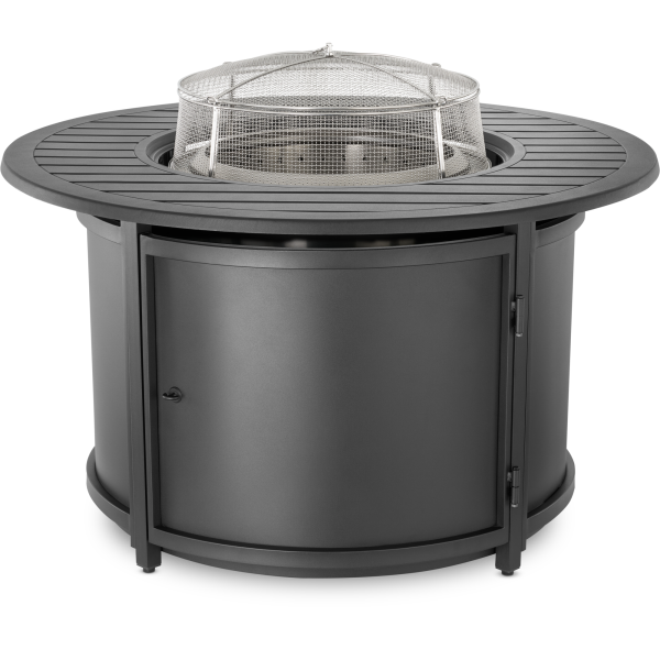 Napoleon round fire pit table surround NWO44TI-BK in black