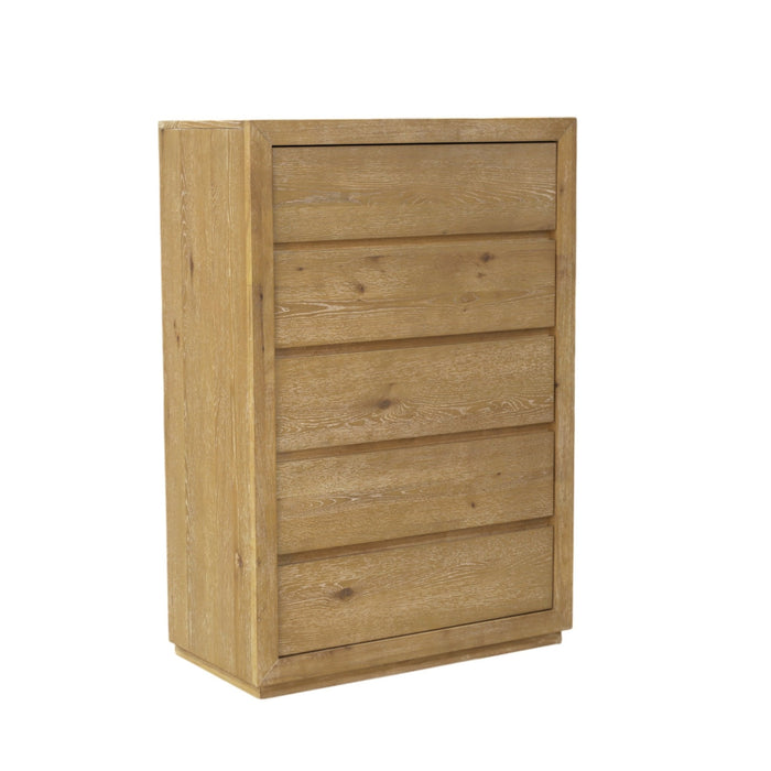 Alpine Furniture Cleo Harper Five Drawer Chest