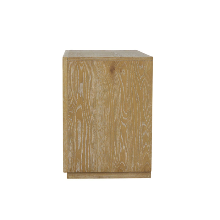 Alpine Furniture Cleo Harper Two Drawer Nightstand