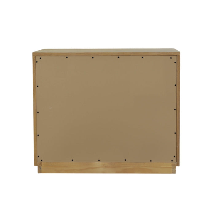 Alpine Furniture Cleo Harper Two Drawer Nightstand