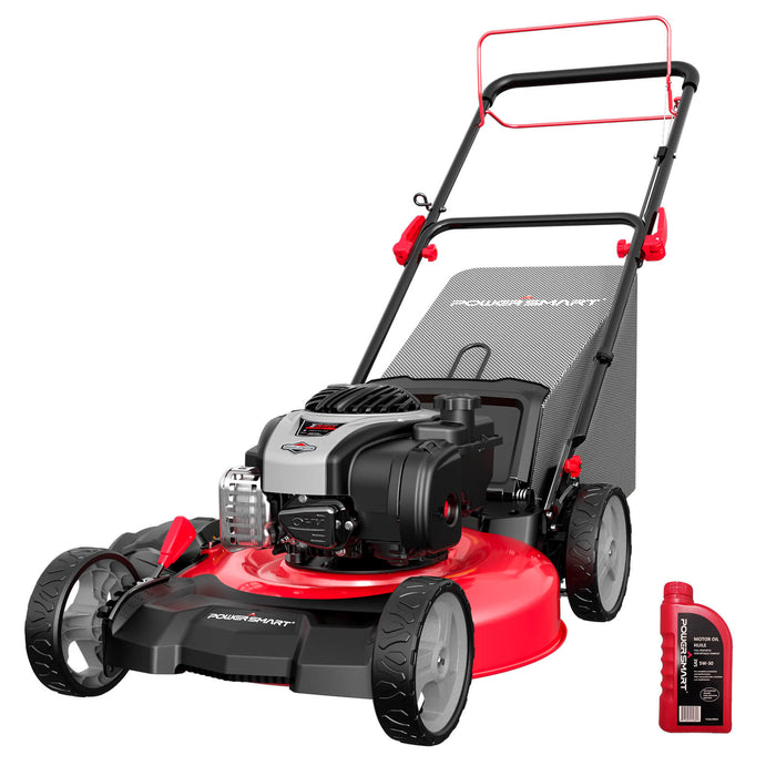 PowerSmart 21" 140cc Gas Self-Propelled Lawn Mower with Briggs & Stratton Engine HB8622S