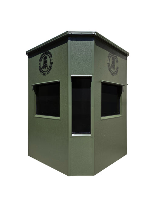 Boonetown High Rise 6x6 Octagon Elite Hunter 6x6 octagon hunting blind view