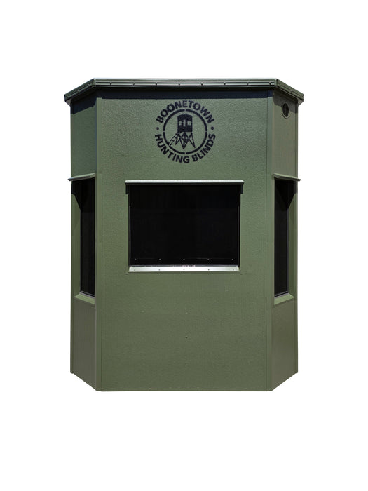 Boonetown High Rise 6x6 Octagon Elite Hunter 6x6 octagon hunting blind view