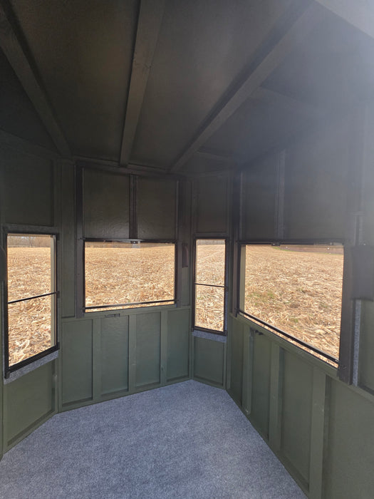 Boonetown High Rise 6x6 Octagon Comfort Hunter hunting blind view
