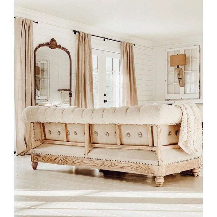 Park Hill Collections Country French Hillcrest Tufted Sofa EFS81664 Park Hill Collection