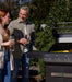 Monument Grills Mesa 425 | Black Propane Gas Grill 4 Burner Grill - Detail View