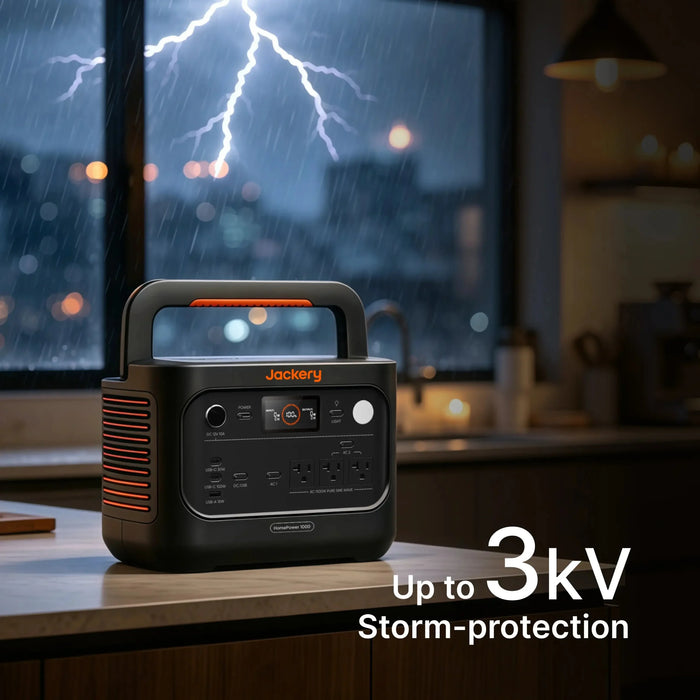 Jackery HomePower 1000 v2 Portable Power Station in use