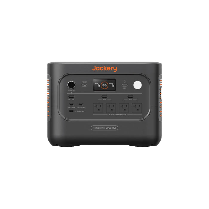 Jackery HomePower 2000 Plus v2 Portable Power Station front view
