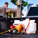 1.6HP Skid Sprayer Barrel Mount Only with Honda GX35 100ft Hose and 500 PSI Pump for Pest Control - side view