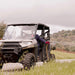 1.6HP Skid Sprayer Barrel Mount Only with Honda GX35 100ft Hose and 500 PSI Pump for Pest Control - angle view