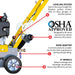 Tomahawk Power 10" Honda Concrete Floor Grinder 10HP GXV390 Motor for Smoothing, Floor Prep, Coatings - Product Image 6
