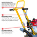 Tomahawk Power 10" Honda Concrete Floor Grinder 10HP GXV390 Motor for Smoothing, Floor Prep, Coatings - Product Image 7