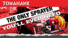 1.6HP Skid Sprayer Barrel Mount Only with Honda GX35 100ft Hose and 500 PSI Pump for Pest Control - detail close-up