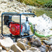 Tomahawk Power 3 Inch Trash Water Pump 375 GPM 8 HP GX270 powered by Honda Portable Utility - Alternate View