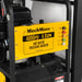 4000 PSI 4 GPM 15 HP ZONSEN E-Start Gas Engine Hot Water Pressure Washer Skid Mounted with 245 Gal Tank,  HPW40DBT