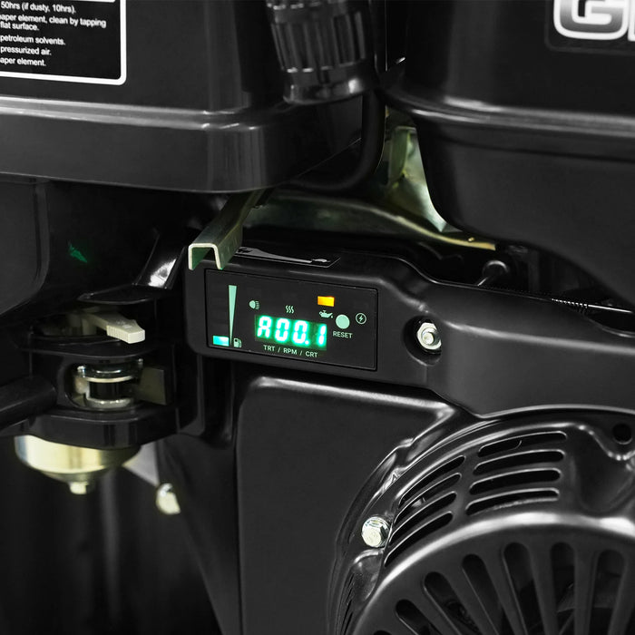 4000 PSI 4 GPM 15 HP ZONSEN E-Start Gas Engine Hot Water Pressure Washer Skid Mounted with 175 Gal Tank,  HPW40DT
