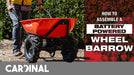 Tomahawk Power Electric Utility Cart 40V Battery-Powered Wheelbarrow 570-lb. Bucket Capacity - Close-Up